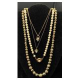 Gold Toned Jewelry Lot