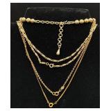 Gold Toned Jewelry Lot