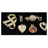 Gold Toned Jewelry Lot