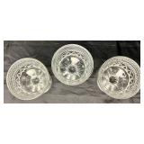 Anchor Hocking Wexford Champagne Tall Sherbet Glasses