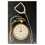Hamilton Watch Co. 1905 Gold Plated Pocket Watch