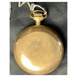 Hamilton Watch Co. 1905 Gold Plated Pocket Watch