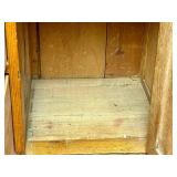 Antique Oak Wash Stand Cabinet