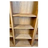 Set of 2 Bookcases - Single and Double