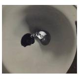 Luminarc France Optic Swirl Black Stem Wine and Champagne Glasses