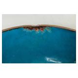 Cloisonne Rice Bowls and Trinket Box plus Hokutosha Occupied Japan Trinket Tray & Demitasse Cup