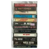 Sharp JC-534 AM/FM Stereo Cassette Player with Collection of Cassettes