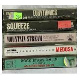 Sharp JC-534 AM/FM Stereo Cassette Player with Collection of Cassettes