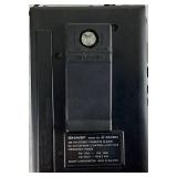 Sharp JC-534 AM/FM Stereo Cassette Player with Collection of Cassettes