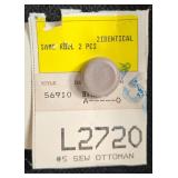 American Leather Sofa and Two Cube Ottomans - Made in the USA