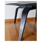 Early Production CTW Molded Plywood Coffee Table by Eames 34" W x 15.5" H x 34" D