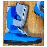 Vintage Bates Leather Racing Suit and Prexport Racing Boots