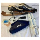 Viking Sprint Special Speed Skates Kangaroo Boot with blade guards Size 38