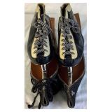 Viking Sprint Special Speed Skates Kangaroo Boot with blade guards Size 38