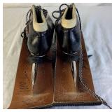 Viking Sprint Special Speed Skates Kangaroo Boot with blade guards Size 38