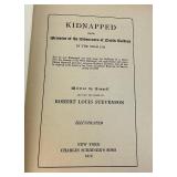 Collection of 4 Robert Louis Stevenson Books 1916 and 1947 Treasure Island