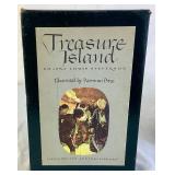 Collection of 4 Robert Louis Stevenson Books 1916 and 1947 Treasure Island