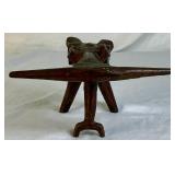 Copper Abstract Animal Sculpture