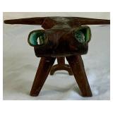 Copper Abstract Animal Sculpture