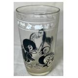 Kraft Swanky Swigs Juice Glasses by Hazel Atlas