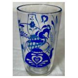 Kraft Swanky Swigs Juice Glasses by Hazel Atlas