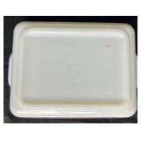 Set of Vintage Pink Gooseberry Pyrex Refrigerator Dishes