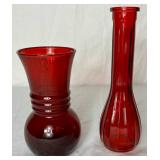 Ruby Red Glass Collection