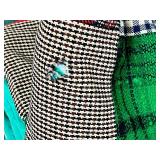 Vintage Handmade Patchwork Quilt 62" x 90"