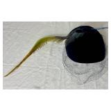 Vintage Linen and Velvet Hats