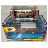 1955 Chevrolet Nomad First Gear 1:25 Scale Die Cast Car and Road Signature Chevrolet Nomad 1:43 Scale Die Cast Car