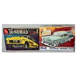 1955 Chevy Nomad 1:25 Scale Model Kit and revell 