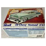 1955 Chevy Nomad 1:25 Scale Model Kit and revell 