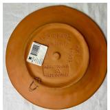 Terra Cotta Clay Sun Plate - Abruzzo Vasi - Italy