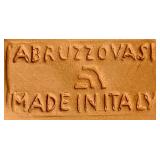 Terra Cotta Clay Sun Plate - Abruzzo Vasi - Italy
