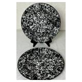 Vintage Enamelware Set -Plates, Bowls and Mug