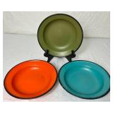 Vintage Enamelware Set -Plates, Bowls and Mug