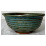 Three Piece Pottery Set - Vase, Bowl and Tumbler Jar