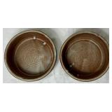 Long Handled Pottery Teapot and Matching Bowls