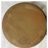 Long Handled Pottery Teapot and Matching Bowls