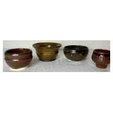 Collection of Pottery Bowls