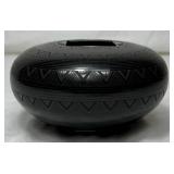 Black Seed Pot by Ruben Rodriguez