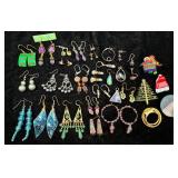 Collection of Earrings and Pins