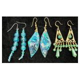 Collection of Earrings and Pins