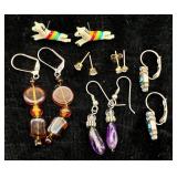 Collection of Earrings and Pins