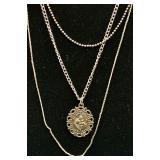 Silver Toned Jewelry Lot