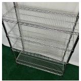 5 Tier Storage Shelves Metal Wire Shelving Unit