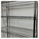 5 Tier Storage Shelves Metal Wire Shelving Unit