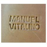 Mestre Manuel Vitalino Terracotta Sculpture Hunter with Bears