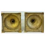 Brass Collection - Candlestick Holders, Snuffer, Oil Lamp and Pot Ashtray