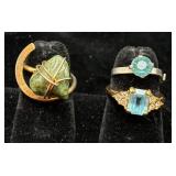 Collection of Costume Jewelry Rings